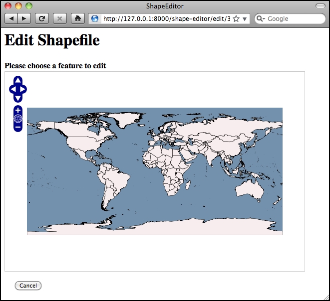 Using OpenLayers to display the map