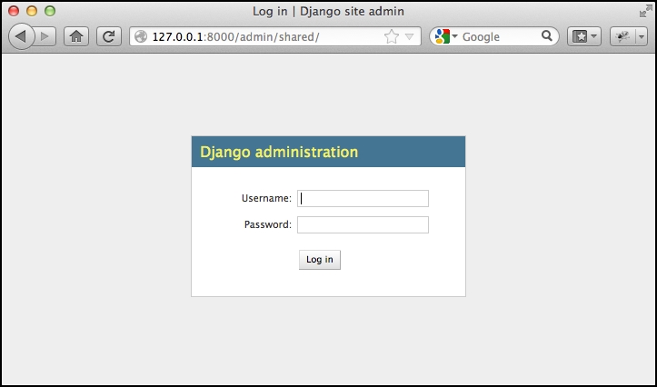 Playing with the admin system