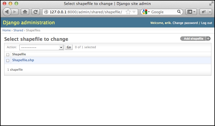Playing with the admin system