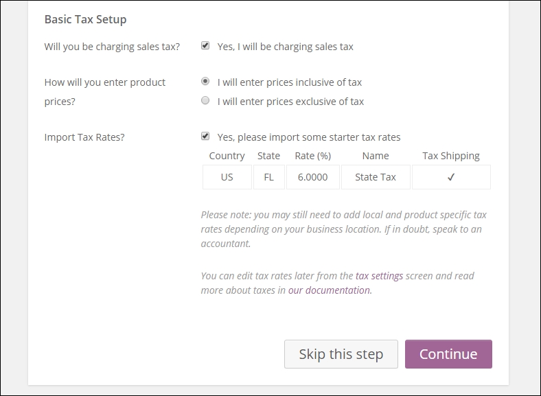 Installing WooCommerce