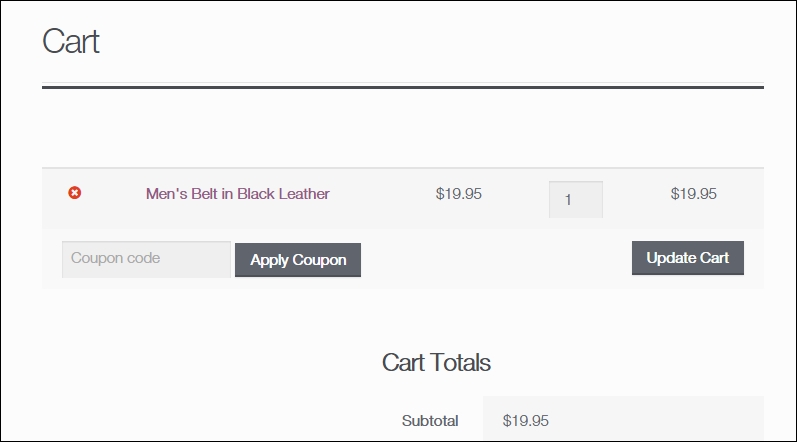 Using discount coupons