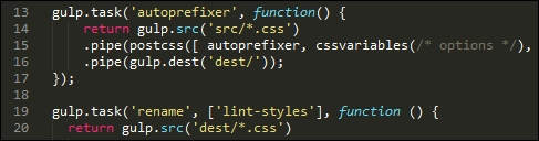 Setting the order of plugins