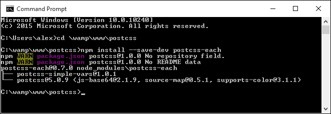 Iterating through @each statements