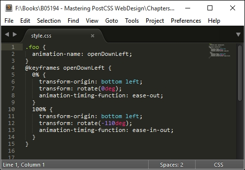 Using our own animation plugin