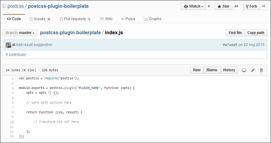 Dissecting the architecture of a standard plugin