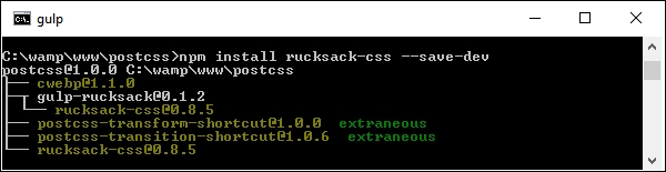 Installing Rucksack as a plugin