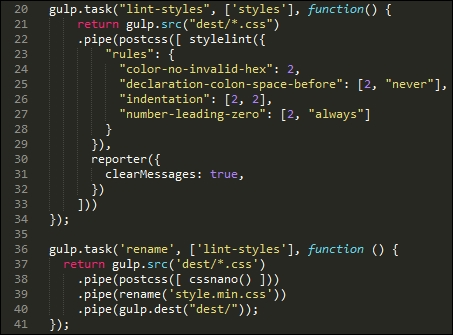 Linting and optimizing your code