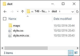 Fixing our Gulp task file