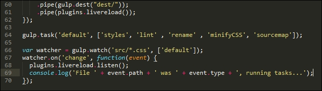 Adding reload capabilities