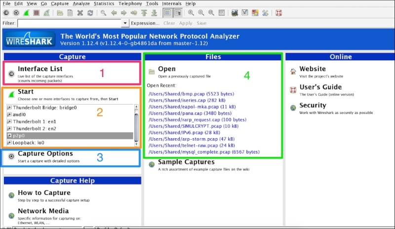 Guide to capturing packets