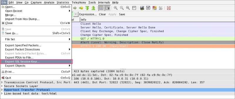 Decrypting RSA traffic