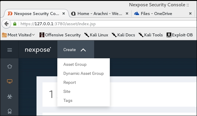Using the NeXpose community