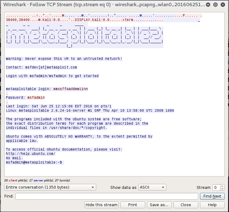 Sniffing WLAN traffic