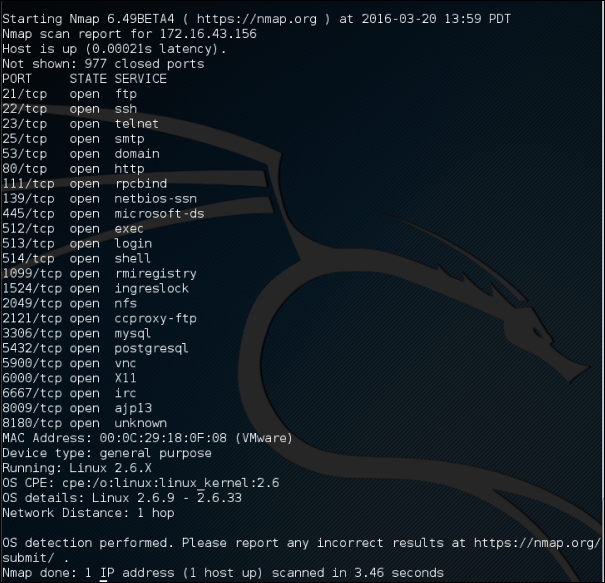 Operating system detection