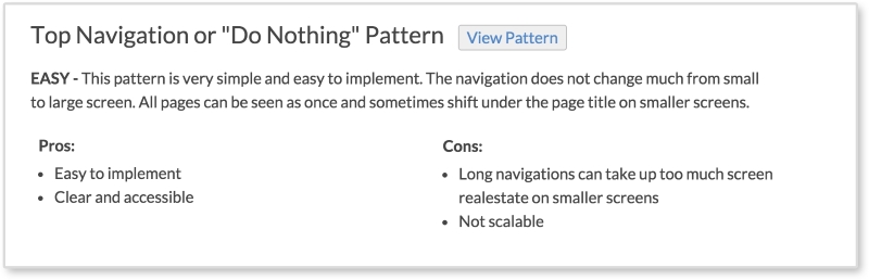 Your very own pattern library