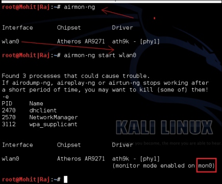 Wireless SSID finding and wireless traffic analysis by Python