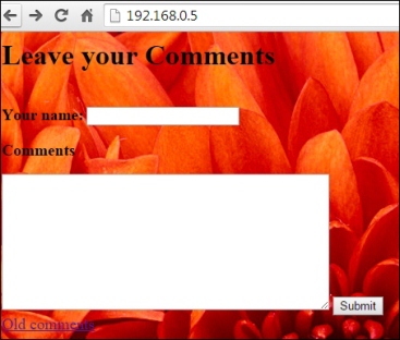 Nonpersistent or reflected XSS