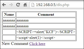 Nonpersistent or reflected XSS