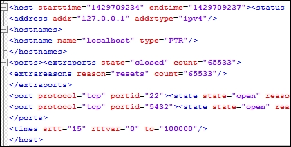 Understanding how to parse XML files for reports