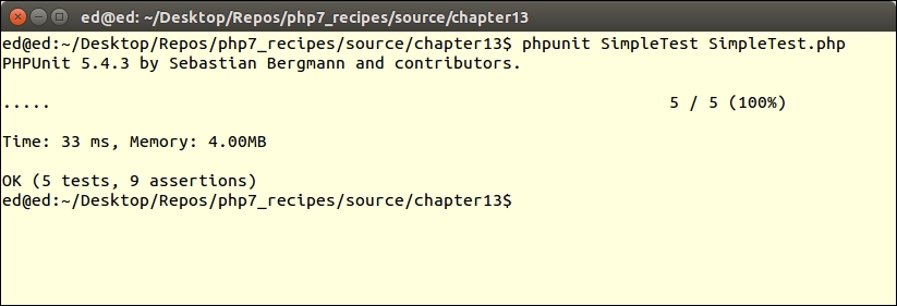 Running simple tests
