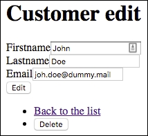 Using Symfony console