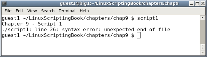 Chapter 9 - Script 1