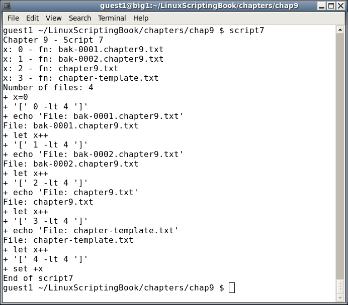 Chapter 9 - Script 7