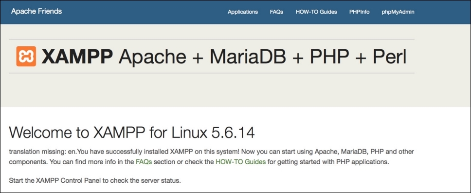 XAMPP for Linux installation