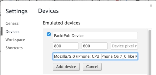 Adding custom devices