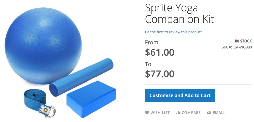 Creating bundled products