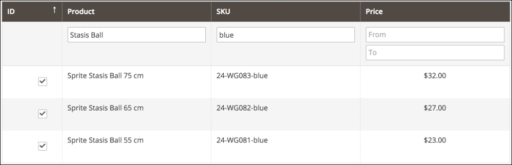 Creating bundled products
