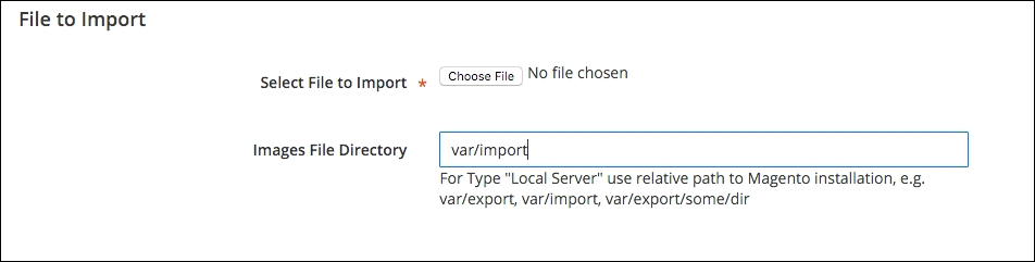 The shortcut to importing products