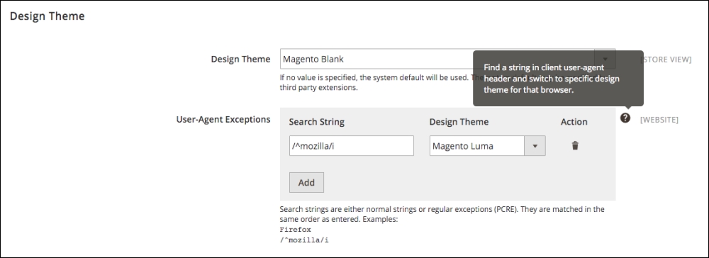 The Magento theme structure