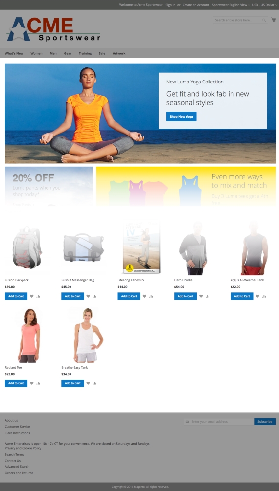 Modifying the Home Page layout