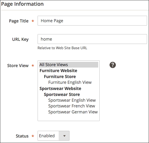 Modifying the Home Page layout