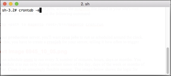 Triggering cron jobs