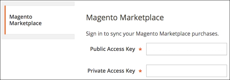 Obtaining Magento Marketplace keys