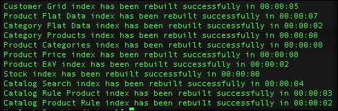 Indexing and re-indexing data