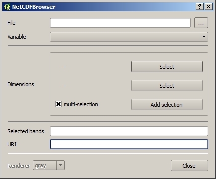 The NetCDF Browser plugin