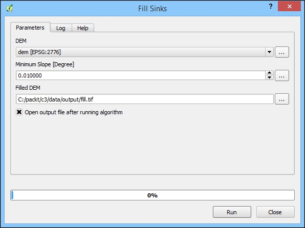 Filling the grid sinks