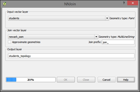 Finding the associated segment for a student location