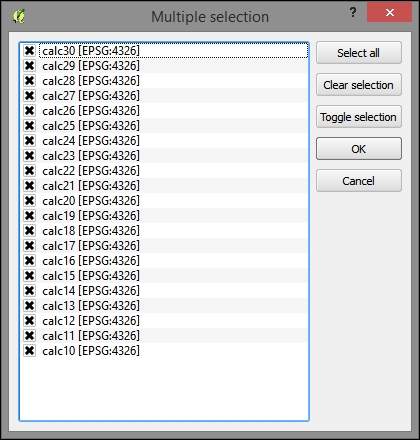 Sampling the index grid by points