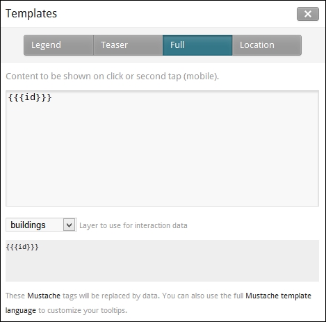 Preparing the operational layer in TileMill