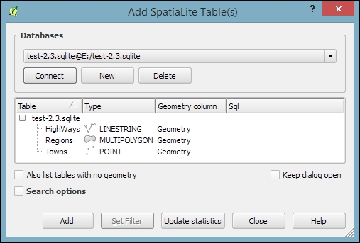 Loading data from databases