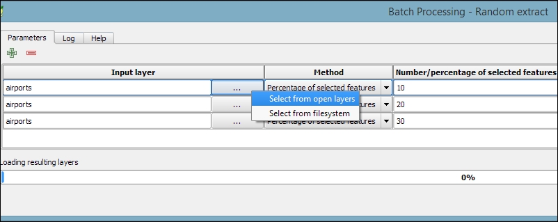 Batch-processing multiple datasets