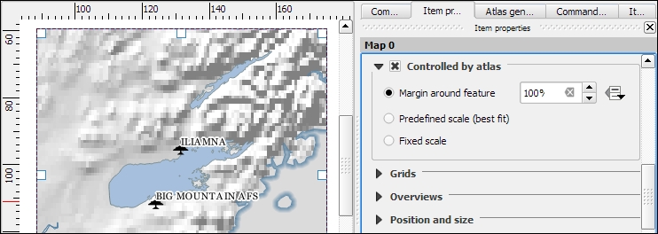 Creating a map series using the Atlas feature