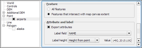 Exporting a 3D web map