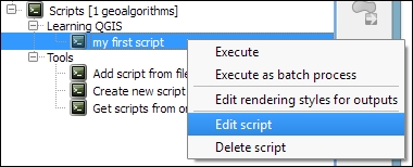 Writing your first Processing script